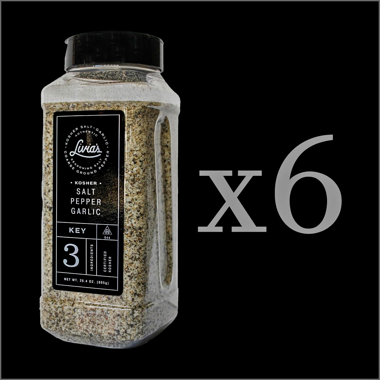 Livia’s 28.4oz Case of 6