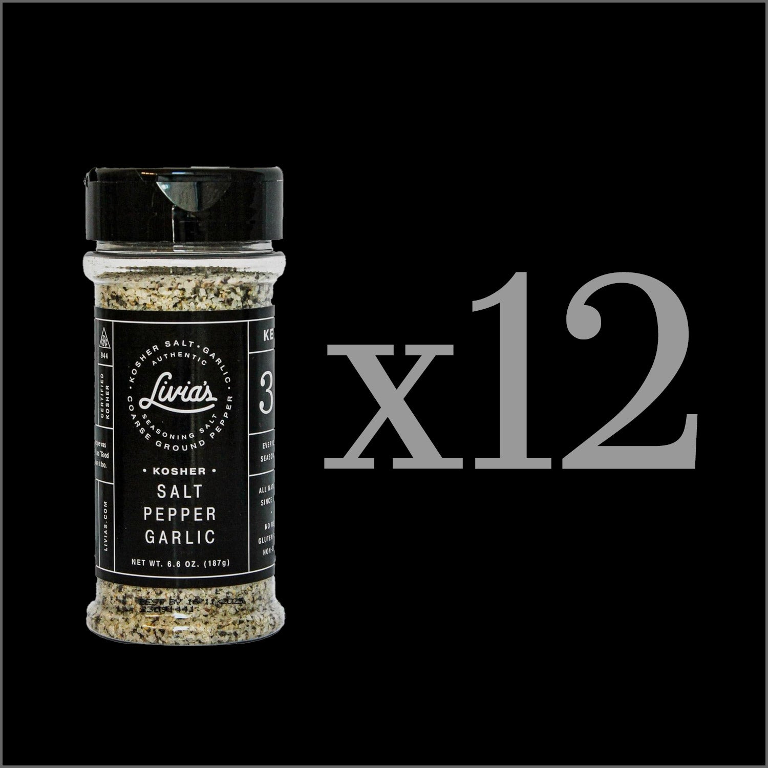 Livia’s 12 pack of 6.6oz- Now taking pre-orders for June 15 shipment